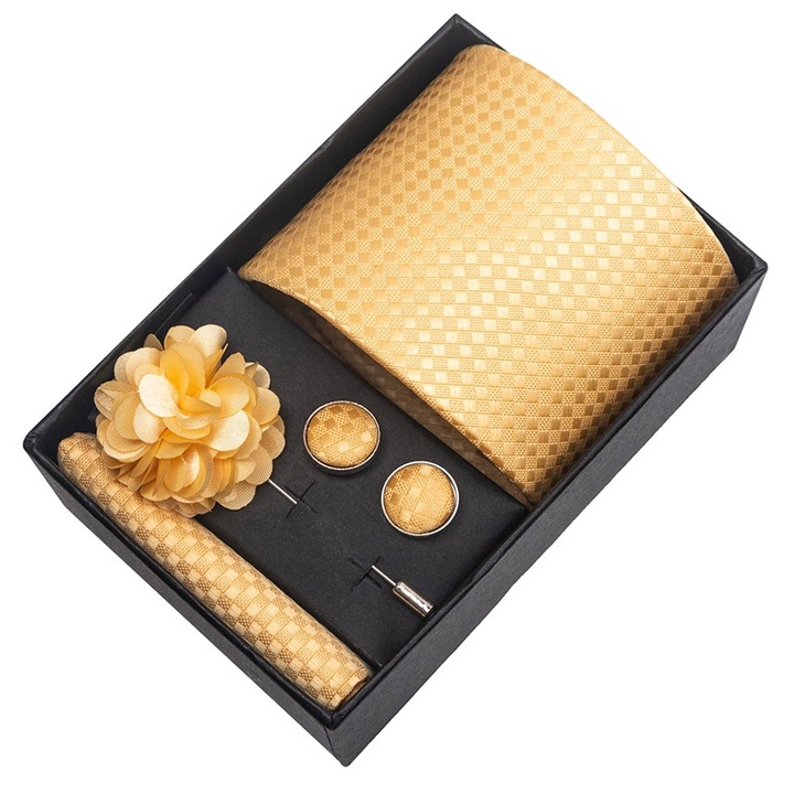 Мъжки комплект от 4 части 6064-5, Sic Moda, Golden Yellow