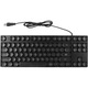 Tastatura Jertech 60%, Ergonomica, RGB, Negru, Gaming