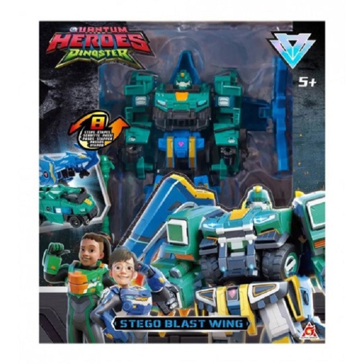 Robot−Transformer Dinoster − Stego Blast Wing (2 masini)