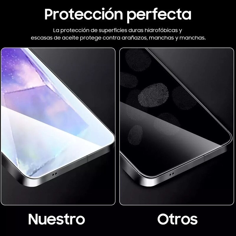 Set 2 Folii Protectie Sticla Temperata + 2 Folii Protectie Obiectiv pentru Samsung Galaxy A55 5G, 9H, Clar