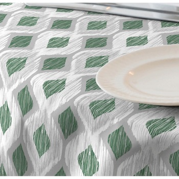Fata de masa impermeabila Casa de bumbac, Raute, 180x140 cm, verde Fata de masa impermeabila Casa de bumbac, Raute, 180x140 cm, verde