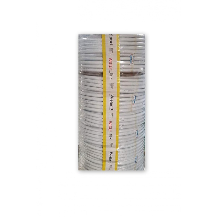 Teava cupru colac izolata 22 x 1 Wicu Flex - Wieland Germania 423522160 - produs vandut la metru liniar