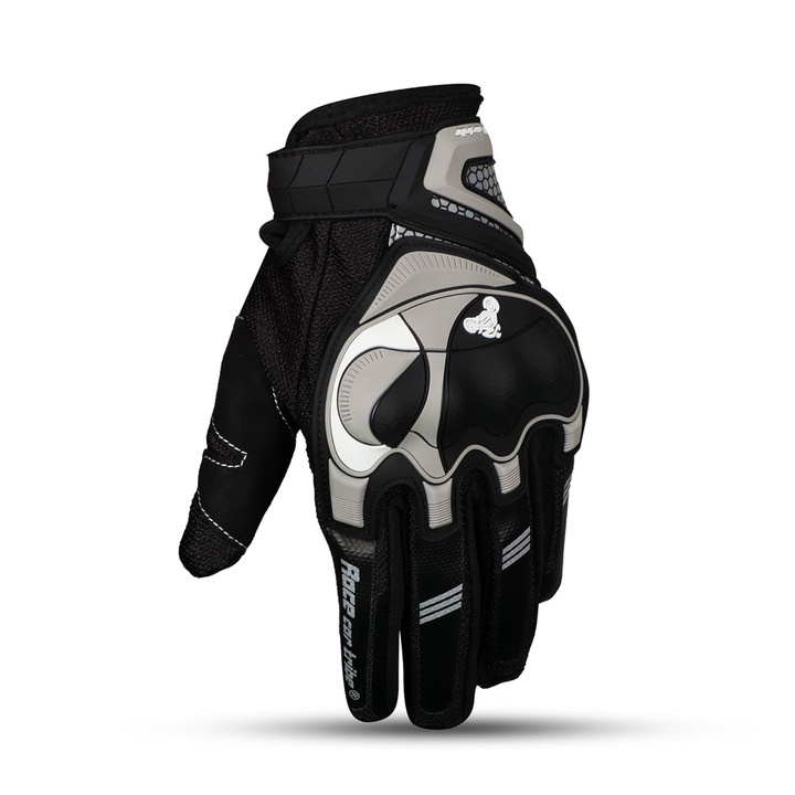 Manusi Motocicleta, OPTIM SOLUTION, pentru ATV, Scooter, All Day OptimForm Pro, Functie Touchscreen (Ecran Tactil), Termoizolare, Material Rezistent la Abraziune, Dubla Protectie, Dexteritate Sporita, Captuseala Interioara, Marime M, Negru