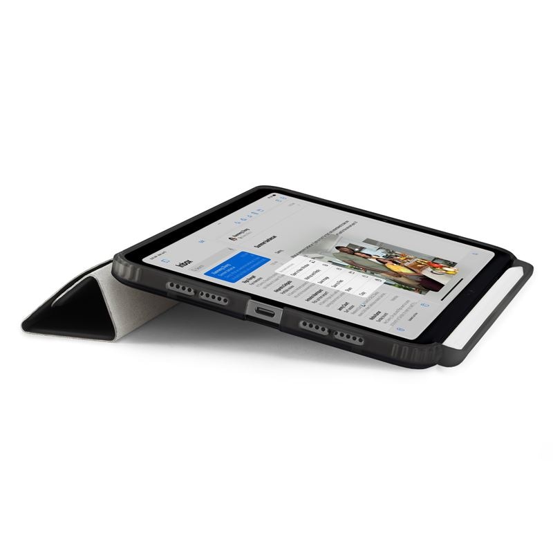 Husa Pipetto Origami No3 compatibila cu iPad Mini 6 2021 / 7 2024 Black