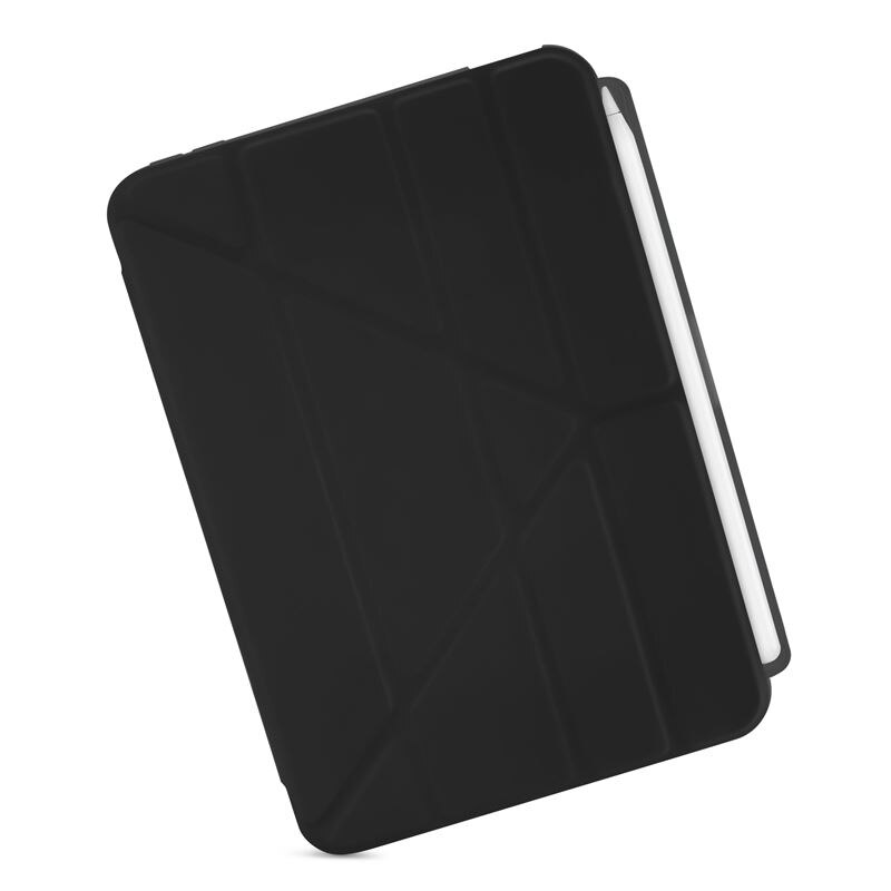 Husa Pipetto Origami No3 compatibila cu iPad Mini 6 2021 / 7 2024 Black