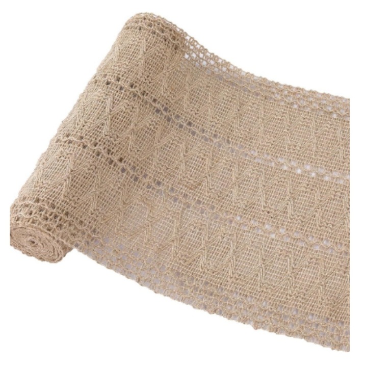 Napron de masa, Enforose, iuta, 72 inch, bej