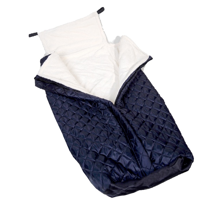 Kerekesszékes takaró, fekete, 100x100cm, akrilból, kétrétegű kialakítás, ellenáll a hideg szélnek