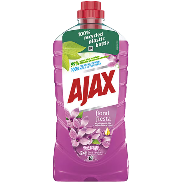 Solutie curatat pardoseli, AJAX liliac 1L