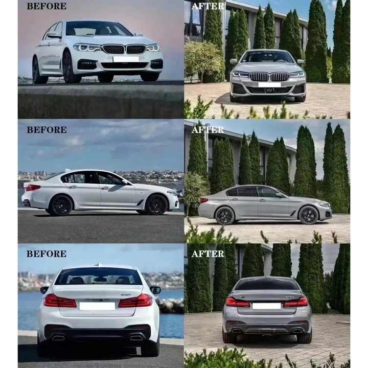 Pachet Exterior Complet G30 LCI M-Tech - BMW Seria 5 G30 (2017-2020)