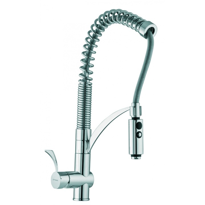 Baterie bucatarie Semi Profesionala Pyramis CRESENTO, monocomanda, finisaj cromat