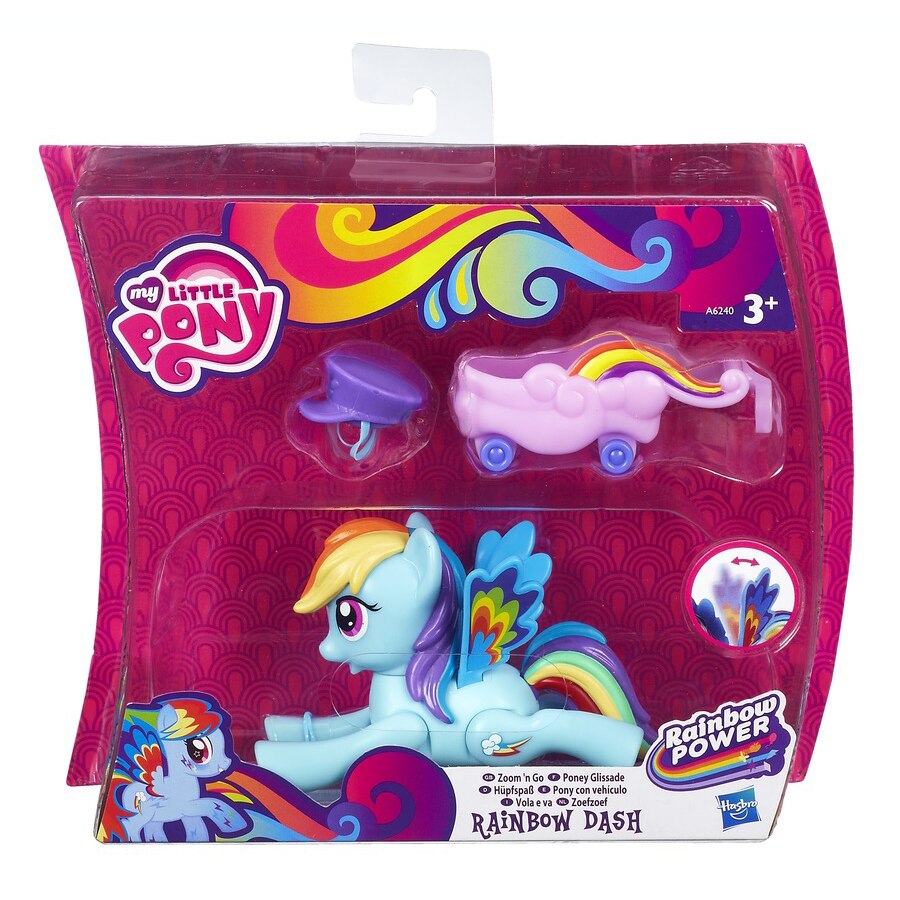 Figurina My Little Pony Rainbow Dash, cu accesorii - eMAG.ro