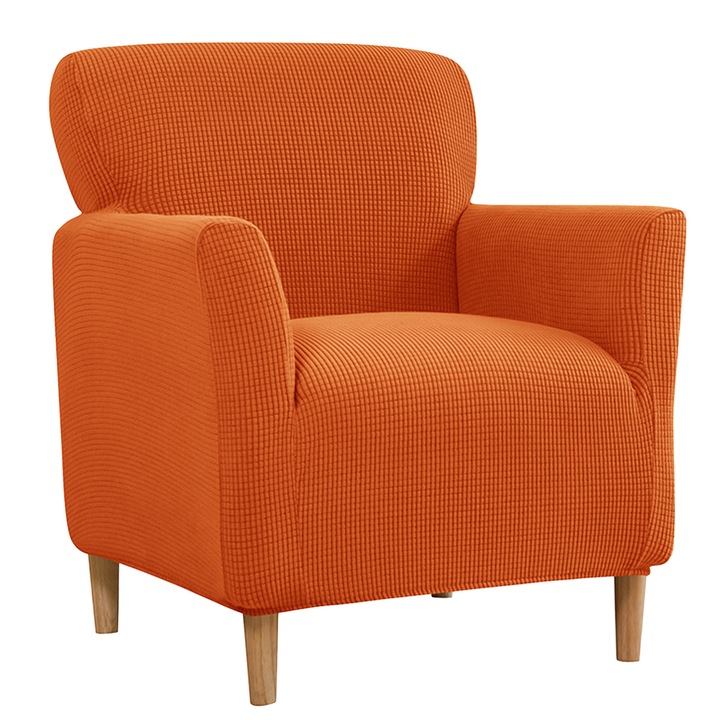 Калъф за стол Enforose, модерен, жакардов, устойчив на избледняване, перящ се, многоцветен, 1 брой