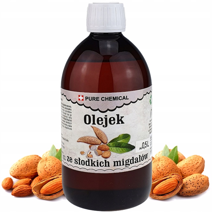 Ulei de Migdale Dulci, Chosa, Pure Natural, 500ml, Fara Aditivi, Hidratarea pielii, Hraneste pielea, Regenereaza si revitalizeaza, Protejeaza impotriva factorilor de mediu daunatori, Se absoarbe usor
