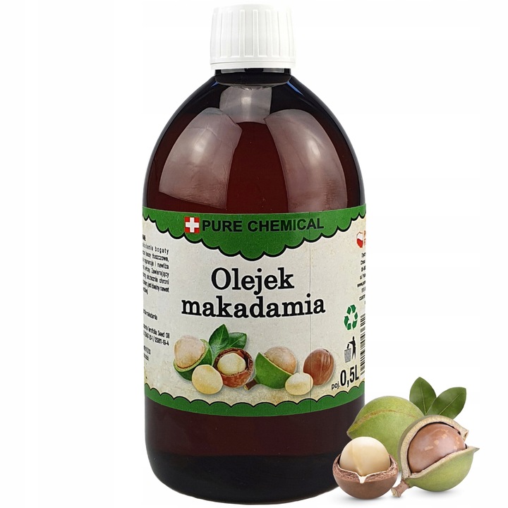 Makadámia olaj, natúr, makadámdióból, 0,5l