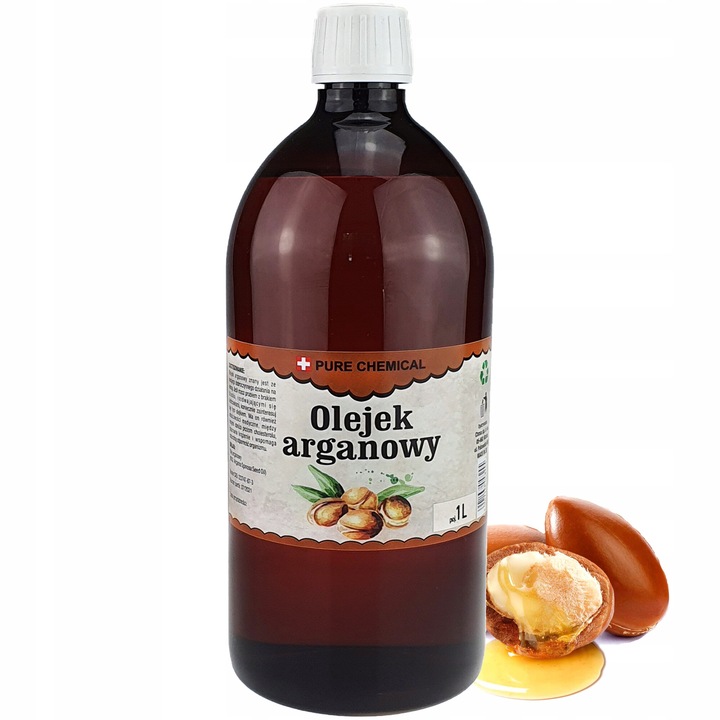 Арганово масло, натурално, нерафинирано, студено пресовано, за коса 1л