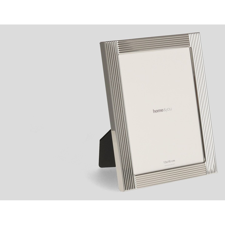 Rama foto chiques, argintiu, 13 x 18
