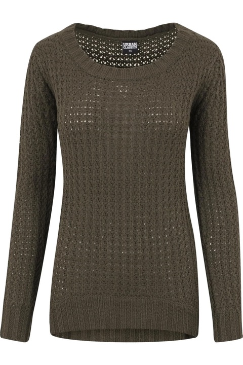 Urban Classics női jumpsuit, olíva, Olívazöld