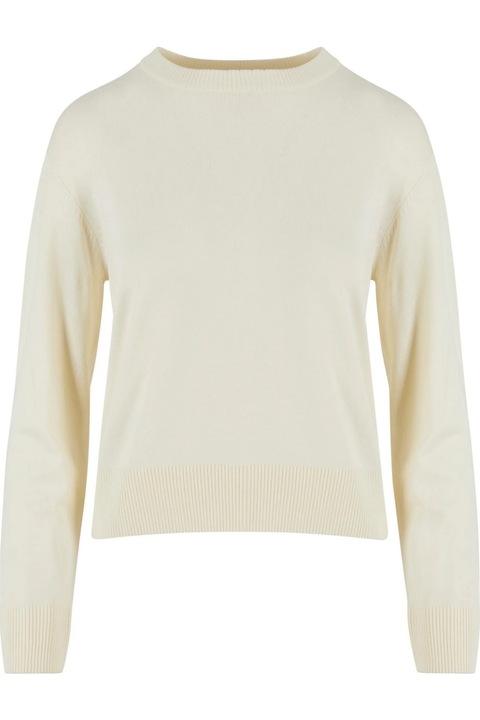 Női pulóver Fehér homok, Világosbézs