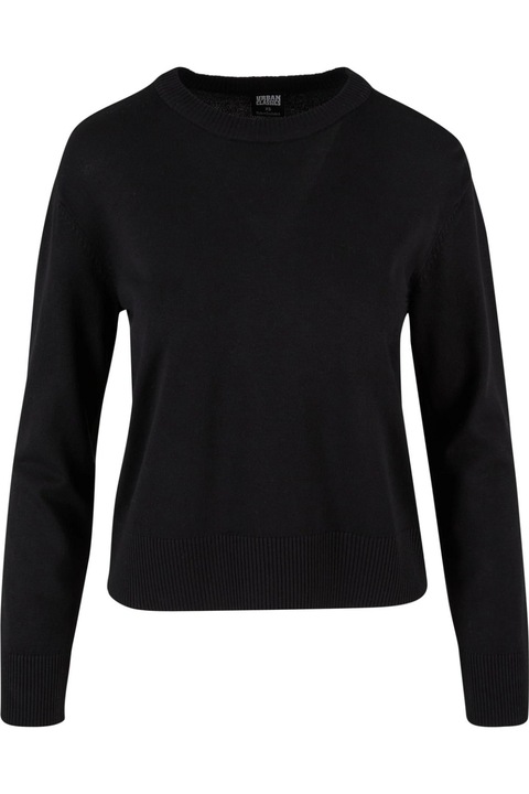 Urban Classics noi kapucnis pulover, Fekete