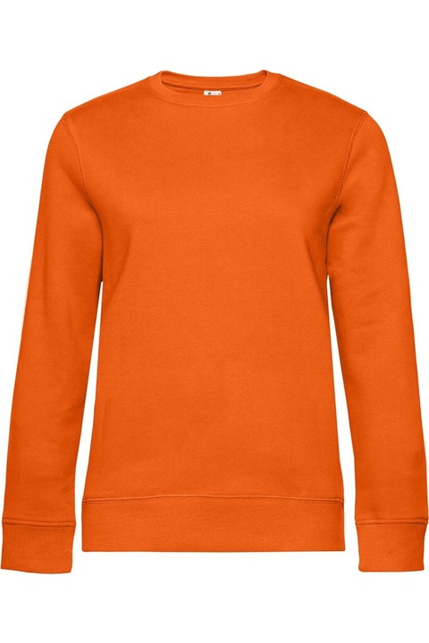 B&C női kapucnis pulóver, tiszta narancssárga S INTL