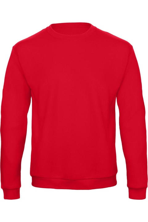 B és C női kapucnis pulóver, Piros