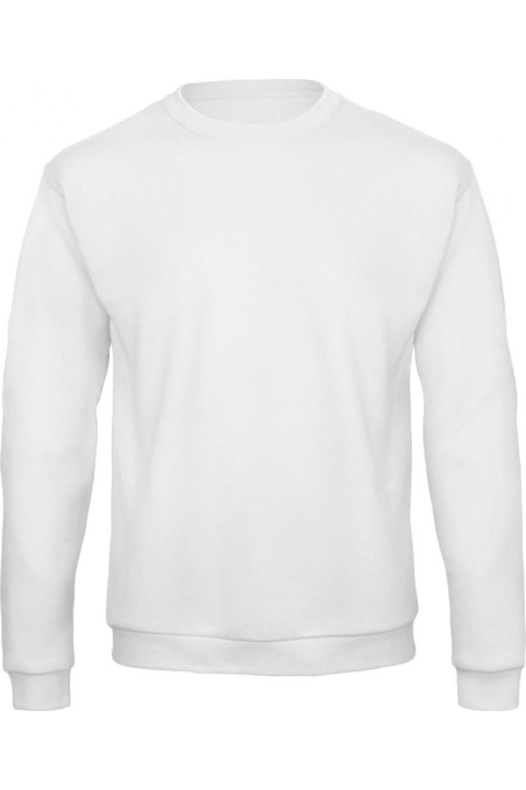 B és C női kapucnis pulóver, fehér, Fehér