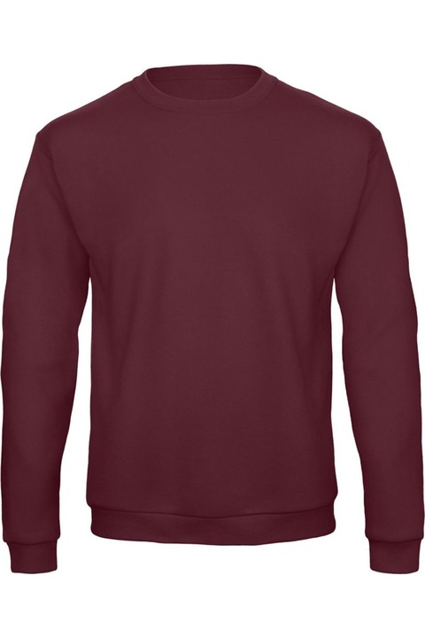 B és C női kapucnis pulóver, sötétkék, Bordó