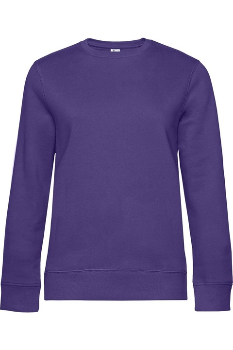 B&C női kapucnis pulóver, ragyogó lila XL INTL