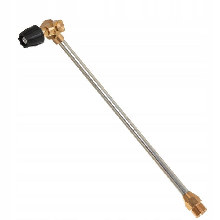 Lance regulata cu duza plata, BISANTI, pentru aparate de spalat cu presiune, M22x1.5mm, 200 bar, 150°C