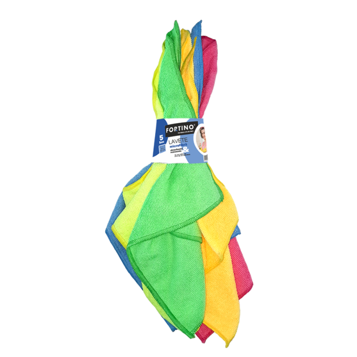 Laveta microfibra Fortino, 5 buc/set Misavan