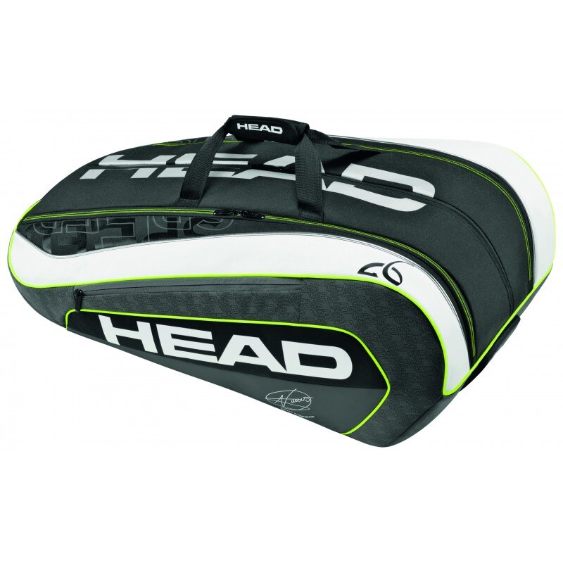 Termobag HEAD Djoko Monstercombi Multicolor, 12 rachete