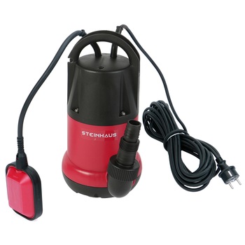 Pompa submersibila pentru apa curata Steinhaus PRO-SP400, 400W, 7000 l/h, 0.8 bar Pompa submersibila pentru apa curata Steinhaus PRO-SP400, 400W, 7000 l/h, 0.8 bar