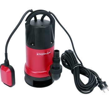 Pompa submersibila pentru apa murdara Steinhaus PRO-SP750, 750W, 13000 l/h, 0.8 bar Pompa submersibila pentru apa murdara Steinhaus PRO-SP750, 750W, 13000 l/h, 0.8 bar