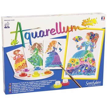 Set pictura Aquarellum Junior - Printese Flori Set pictura Aquarellum Junior - Printese Flori