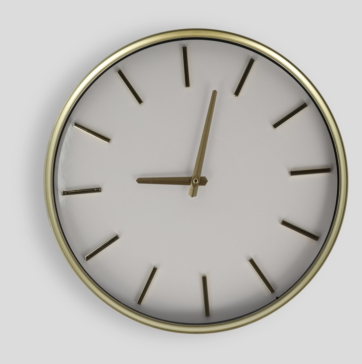 Ceas doria, alb