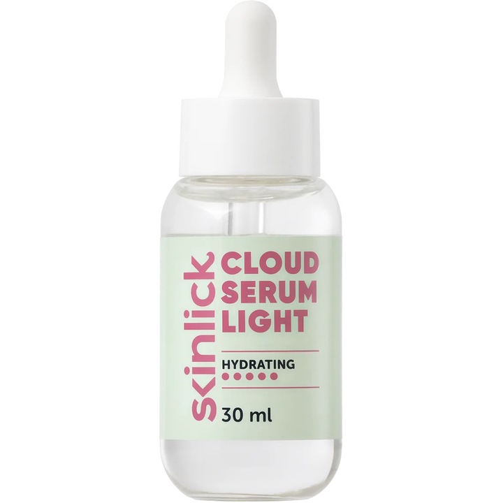 Хидратиращ серум за лице, SKINLICK, Cloud Serum Light, 30 мл