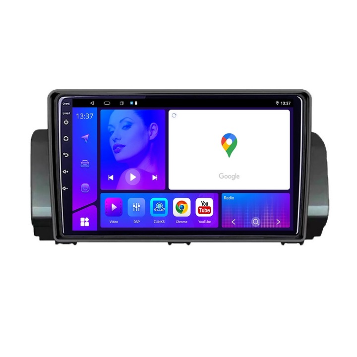 Navigatie dedicata Dacia Logan Sandero Jogger LOGAN-2022 fara ecran de fabrica NAVTEC Android Ecran 720P Octa Core 4+64 Carplay Android auto