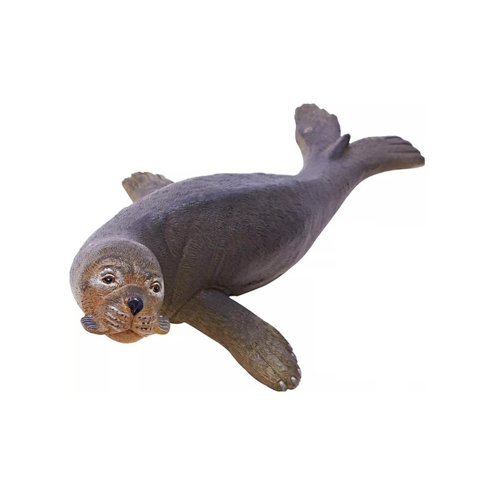 Játék pecsét, Maloa, Kézzel festett, 20 cm