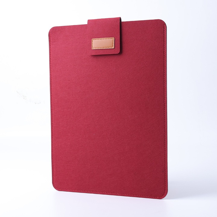 Husa de laptop Felt, 11'', Geanta pentru laptop, Husa de Protectie si Transport Laptop/Tableta, CloudCradle, potrivit pentru computere de 10-11 inchi, Rosu
