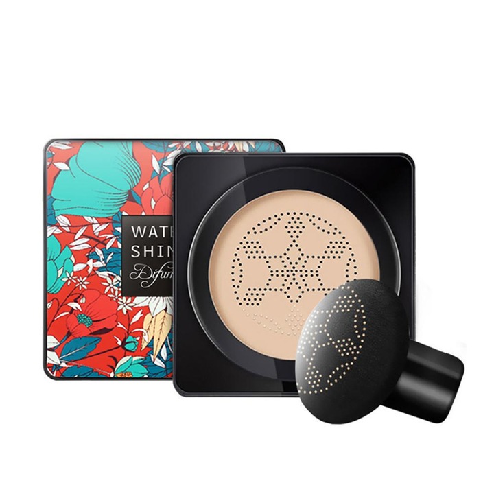 BB крем коректор за кожа, с четка за грим, с матиращ ефект и естествено покритие, лек грим, слонова кост