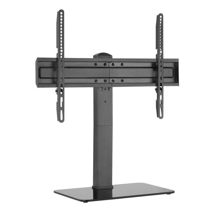 Стойка за телевизор PowerTech PT-1328, 37-70", капацитет 40 кг, 640x280x770 мм, черна