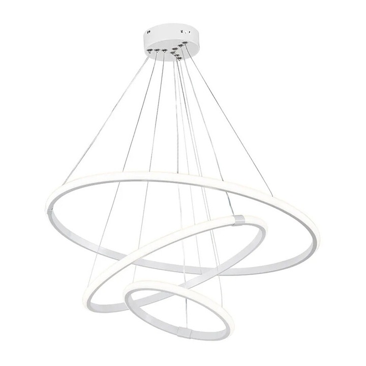 PowerTech LED полилей HLL-0104, 44W, 4000K, 60x60cm, комплект от 3 бр