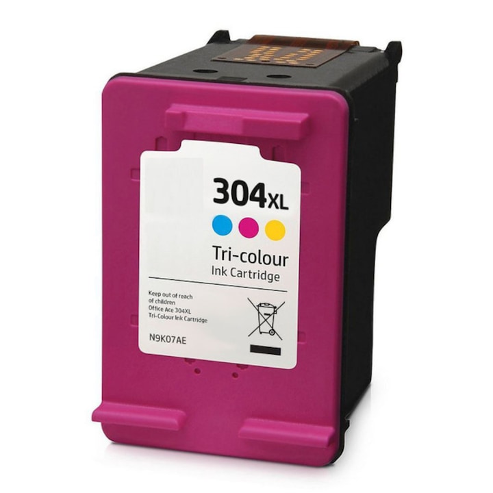 364XL Set 4 cartuse cerneala compatibile HP 364XL Black, Cyan, Magenta, Yellow, 2.800 pagini, cadou sapun lichid Senzate, cu extract de liliac, 500ml