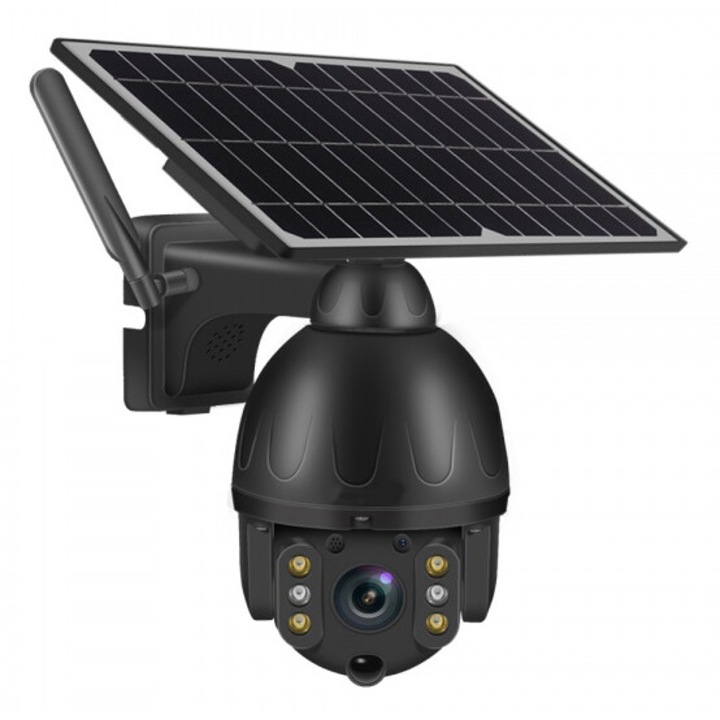 Camera 4G solara inteligenta SECTEC ST-S588M-3M-4G, 3MP, PIR, cloud/micro SD