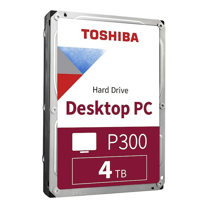 Hard disk TOSHIBA P300 HDWD240, 4TB, 3.5", 128MB, 5400RPM, SATA III