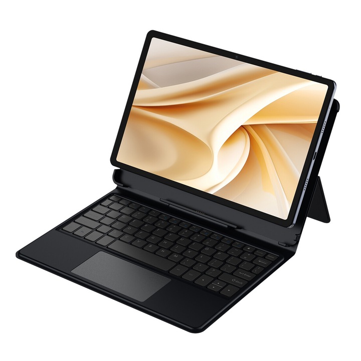 Калъф за таблет с клавиатура Ulefone UAS27 за Tab A11, черен, синтетичен материал, с тъчпад