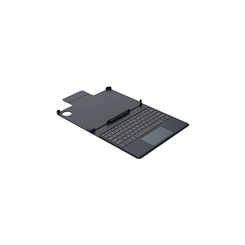Husa tableta cu tastatura Ulefone UAS27 pentru Tab A11, neagra, material sintetic, cu touchpad