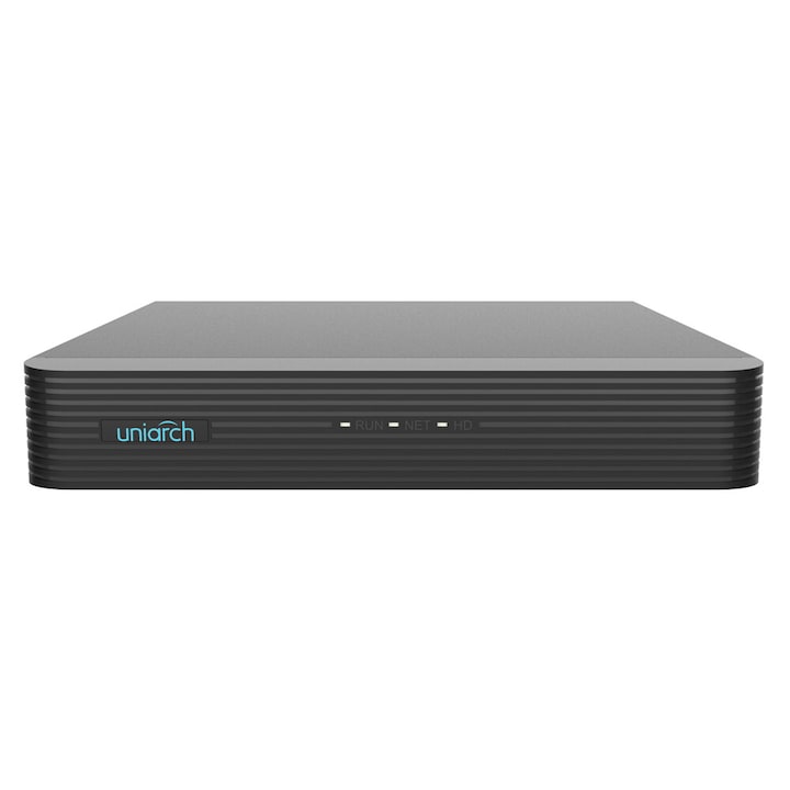 NVR Uniarch NVR-104E2-P4, 4 PoE канала, 8MP, HDMI, 260x243x46mm