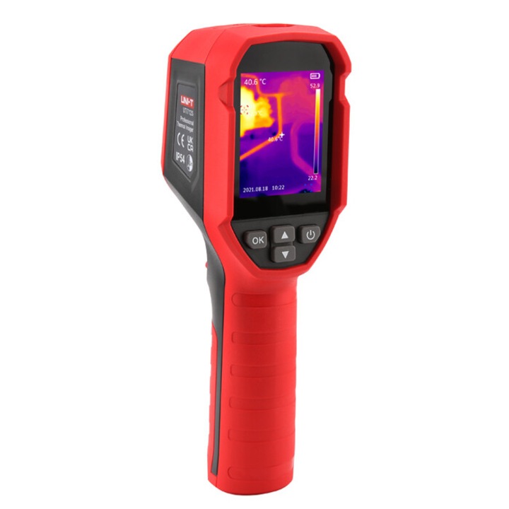 Termoviziune UNI-T UTi712S, -20 pana la 400 C, IP54, 2.4" TFT, 310g, set cu card Micro SD 32GB
