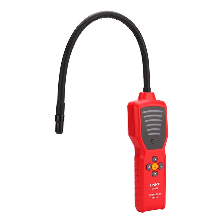 Detector de scurgeri de refrigerant UNI-T UT336A, 6 niveluri de sensibilitate, 190x65x43mm, 4x AA baterii